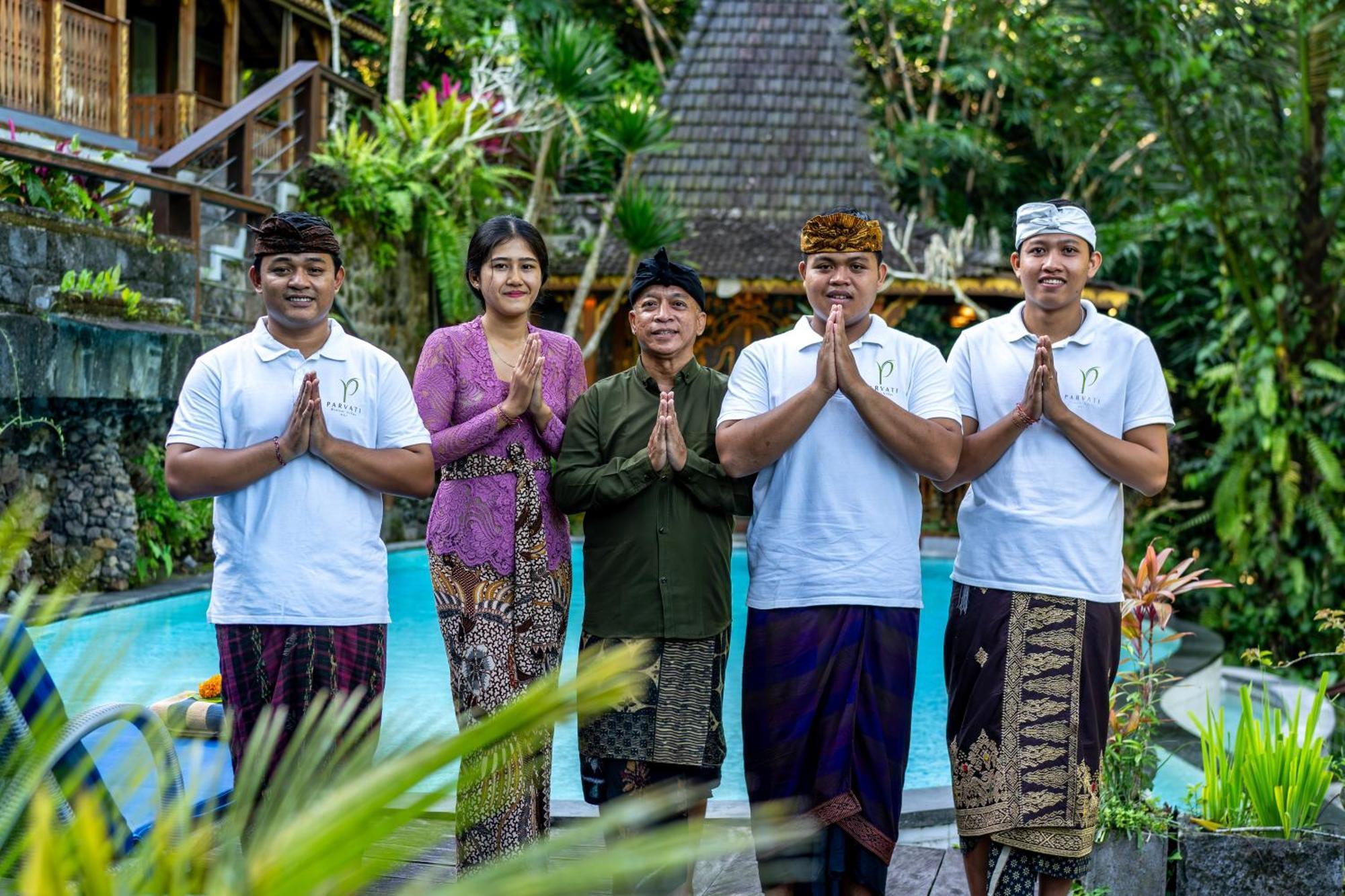 Parvati Retreat Villas อูบุด ภายนอก รูปภาพ